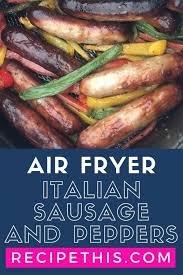If you buy from a link, we may earn a commi. Recipe This Air Fryer Italian Sausage And Peppers