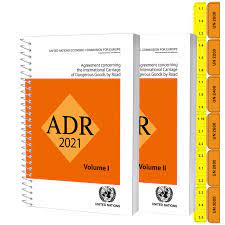 Agreement concerning the international carriage of dangerous goods by road. Adr 2021 European Agreement Spiral Bound Manual Labeline Dgr