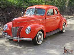 1940 Ford Deluxe Coupe Hot Rod In Nsw 1940 Ford Ford Classic Cars Ford Mustang Fastback