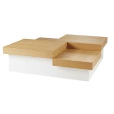 Quel que soit le matériau utilisé, la table basse carrée est le type de meubles le plus commun dans les salons vintage ou modernes. Table Basse Carree Austral Maisons Du Monde