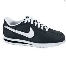 Black And White Nikes Mens 100 Authentic Nike Cortez Basic Leather Shoes Brand New Never Been Worn Nike Cortez Basic Leather Mens Athle Nike Cortez Nike Cortez Mens Leather Shoes Brand