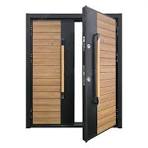 Turkish Safety Steel Aluminum Wooden Exterior Entry Security Turkey Armored  Door