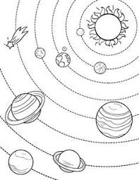 Printable Solar System Coloring Page Free Pdf Download At Http Coloringcafe Com Coloring Pages Solar System Okul Boyama Sayfalari Okul Oncesi