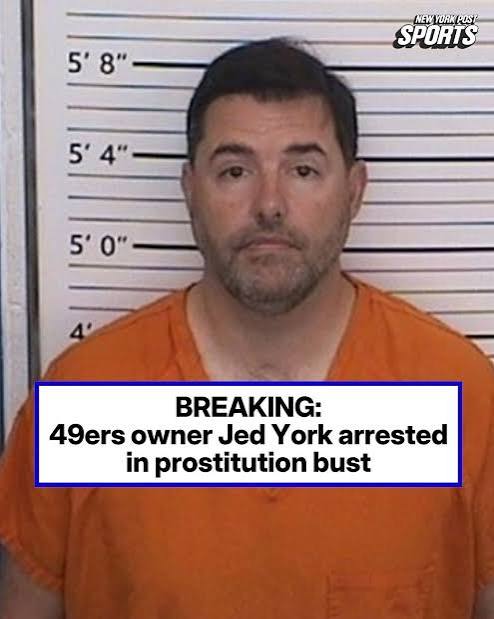BREAKING: San Francisco 49ers owner Jed York was arrested on suspicion... | TikTok