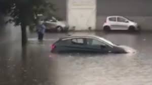 It may be caused by heavy rain associated with a severe thunderstorm, hurricane, tropical storm, or meltwater from ice or snow flowing over ice sheets or snowfields. Flash Floods Parts Of London Receive A Month Of Rain In One Day Bbc News