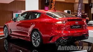 The stinger dimensions is 4830 mm l x 1870 mm w x 1400 mm h. The Kia Stinger Gt 3 3l V6 Is Now Rm74 000 More Expensive Post Sst Autobuzz My