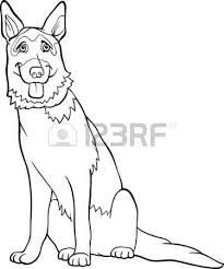 German Shepherd Dog German Shepherd Colors German Shepherd Art Puppy Coloring Pages