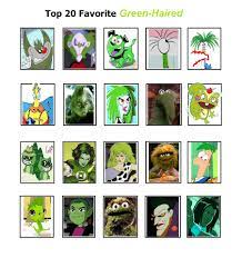 We did not find results for: My Top 20 Favorite Green Haired Characters By Sithvampiremaster27 On Deviantart