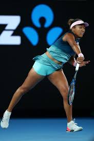 Melbourne Australia January 24 Naomi Osaka Of Japan Serves In Her Women S Semi Final Match Against Kar Tennis Players Female Ladies Tennis Female Athletes