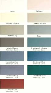 Vinyl Siding Colors