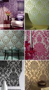 Something That Makes Me Really Really Happy Damask Decor Damask Wallpaper Decor