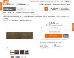 Maybe you would like to learn more about one of these? Home Depot Marazzi Montagna Saddle 6 In X 24 In Glazed Porcelain Floor And Wall Tile 14 53 Sq Ft Case Ulg5 At The Home Depot