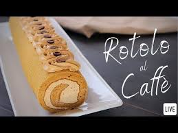 Il Rotolo Al Caffe E Un Dolce Semplice Da Preparare Perfetto Per Tante Occasioni E Un Ottima Idea Anche Come Torta Di Compleanno Ricette Ricette Facili Dolci