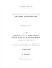 Core principles & parenting strategies. Strengthening Family Climate And Parent Adolescent Relationship Quality Through The Teen Positive Parenting Program