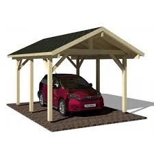 Ground anchors are used to guarantee stability to a structure that will protect your vehicles from the ravages of the british weather. Palmako Karl Single Carport Garden Street