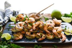 Allow the shrimp to marinate at least 10 minutes or cover and refrigerate overnight. Marinated Grilled Shrimp The Seasoned Mom
