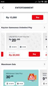 Itu artinya kalian dapat bermain game sebulan penuh dengan harga yang murah. Paket Gamesmax Kuota 30 Gb Unlimited Play Free Fire Harga Rp 20 Ribu Promo Telkomsel System Impian