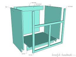 Pantry cabinet plans pictures options tips ideas hgtv storage cabinets kitchen unique johnny grey sink tiles design storage cabinets kitchen area rugs kitchen room ka design design my. How To Build A Farmhouse Sink Base Cabinet Houseful Of Handmade