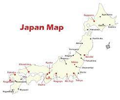 Scroll down to see several japan map images, and also find some fascinating facts about japan, an island nation in east asia. Printable Map Of Japan With Citiesjlongok Printable Jlongok Printable Japan Map Japan Tokyo Map