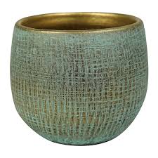 5 out of 5 stars. Ryan Plant Pot Blue Gold Quality Plant Pots Hortology