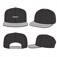 Snapback Cap Fashion Flat Vector Illustration Mockup Design Paid Sponsored Affiliate Fashion Cap M Snapback Cap Fashion Fashion Flat Mockup Design