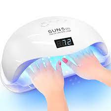 Professional Nail Dryer 72w Sun 5 Pro Best Uv Led Nail Lamp For Fingernail Toenail Gel Based Polishes Portable Led Nail Lamp Uv Nail Lamp Gel Nail Light