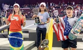 Enquanto toda a arquibancada se calava no complexo ariake, rayssa leal dançava. Rayssa Leal E Campea Da Etapa De Los Angeles Da Street League