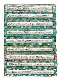 Anne Bookstack ART PRINT • Sweet Sequels