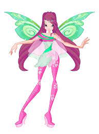 Roxy Bloomix Winx Club Character Sketch Cartoon World