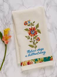 Check spelling or type a new query. Marguerite Embroidered Tea Towel Attic Sale Linens Kitchen Attic Beautiful Designs By April Cornell
