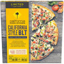 I get it's a frozen pizza, but. California Pizza Kitchen Crispy Thin Crust California Style Blt Frozen Pizza 13 6 Oz Instacart