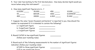 The final answer should then be rounded up to only have 3 significant figures. Sig Fig And Measurement Review Google Docs