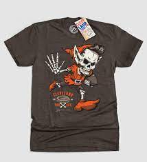 Foco men's nfl floral tropical button up shirt. Cleveland Football For Life Brown T Shirt Gv Art And Design