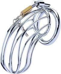 Amazon.com: Male Spiked Chastity Device Stainless Steel Cock Cage Penis  Ring Virginity Lock Chastity Belt Sweater fr5 : Health & Household
