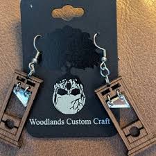 Guillotine Dangle Earrings