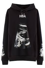 Hood By Air Baby Hoodie Black Hoodies Casual Wear For Men Baby Hoodie