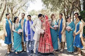 Indian Wedding Party Group Photos Jana Williams Photography Indian Bridal Party Wedding Photography Bridal Party Indian Wedding Photography