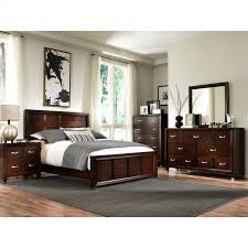 Bedroom sets with sleigh beds, large dressers and more surround. Broyhill Eastlake 2 Panel Bed 5 Piece Bedroom Set In Warm Brown Cherry Walmart Com Walmart Com