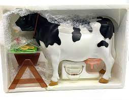 Unlike typical glass, milk glass scatters light by the tyndall effect, making some opal glass appear bluish from the side and. Vintage 1977 Japanese Version Of Kenner Milky The Marvelous Milking Dairy Cow Toy Underground Store