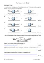 Gcse Physics Worksheets Forces Motion And Energy Gcse Physics Force And Motion Physics