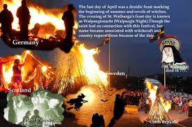 She herself later became a nun and was known for speaking out against witchcraft and sorcery. Walpurgis Night Is Witches Night Ghosts Demons Long Legged Beasties