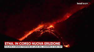 Etna, ultime news sull'eruzione del vulcano attivo più alto d'europa: Live Eruzione Etna In Corso Nuovo Parossismo Diretta Video Youtube