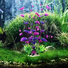 Fish Tank Aquarium Decor Green Artificial Plastic Underwater Grass Plants Aquarium Accessories Decoration Fish Tank Plants Live Aquarium Plants Fish Tank