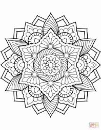 Coloring can inspire their imagination and think of creative color ideas of their own. Coloring Flowers Clip Art Fresh Coloring Ideas Coloring Pages Ideas Flower Mandala Meaning Mandala Coloring Pages Printable Coloring Book Coloring Book Pages