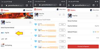 Offer will be applied for free fire in www.codashop.com/in. Garena Ff Free Diamond Bonus With Every Top Ups