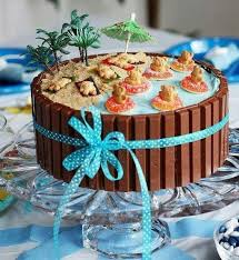 Id Es D Coration Gateau Easy Cake Decorating Beach Cakes Easy Cake