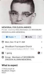 Woodburn High School Class of 1970