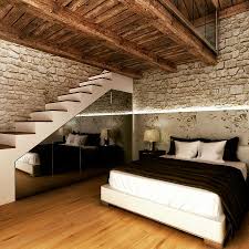 Una Camera Da Letto Con Soppalco In Un Appartamento In Montagna Camera Da Letto Idee Arredamento Camera Da Letto Soppalco Camera Da Letto