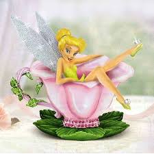 Tea Rose Delight Tinks Garden Tea Party Featuring Tinker Bell Sitting In A Beautiful Teacup Perfectly Fit For Tinkerbell And Friends Tinkerbell Fairy Friends