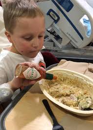 Just two weeks with a whole healthy heart ♥️!! Brady is doing great and  busting out of here is in our sights! We are down to one chest tube left to  remove